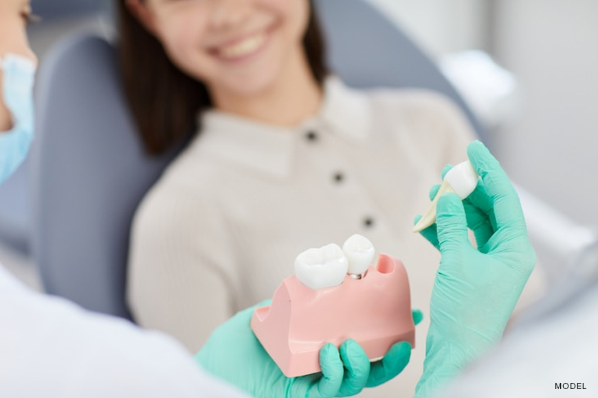 improve oral health with dental implants